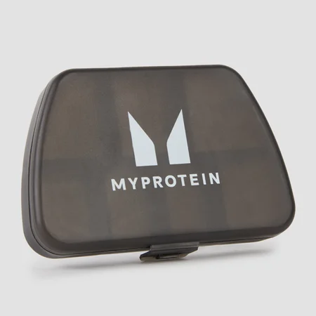 MP Pill Box med 7 fack – Svart