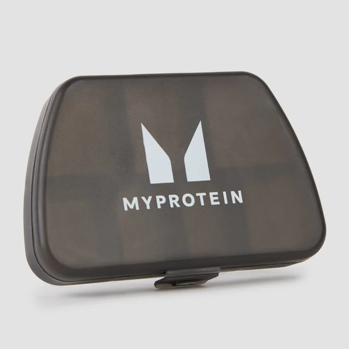 MP Pill Box med 7 fack – Svart