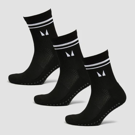 MP Pilates Socks (3-pack) – Black