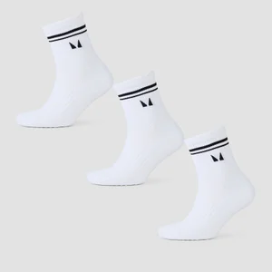 MP Pilates Socks (3-pack) – White - Size UK 2-5