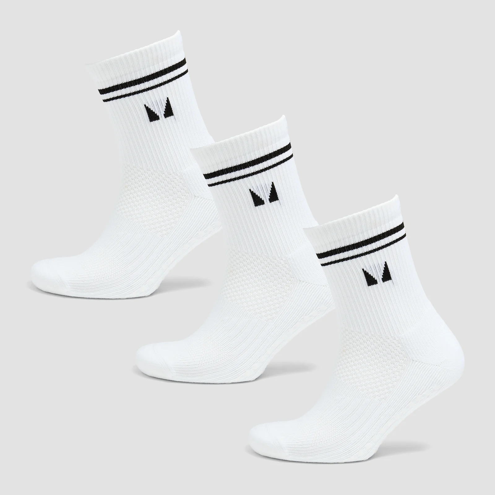 MP Pilates Socks (3-pack) – White - UK 2-5 Bild 1