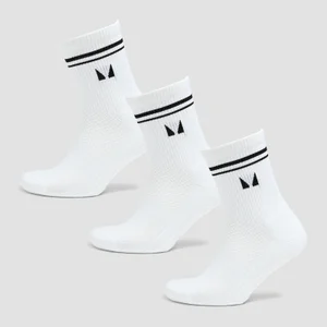 MP Pilates Socks (3-pack) – White - Size UK 2-5