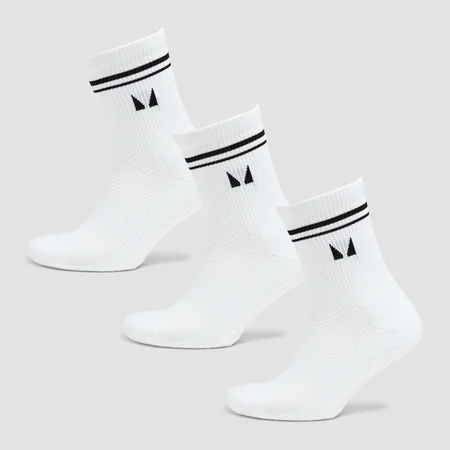 MP Pilates Socks (3-pack) – White