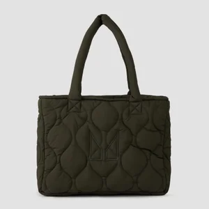 MP Quilted Padded Tote Bag – Grön - Colour Forest Green