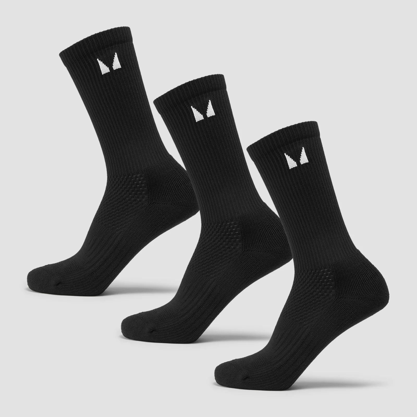 MP Running Socks (3-pack) – Black - UK 9-11 Bild 1