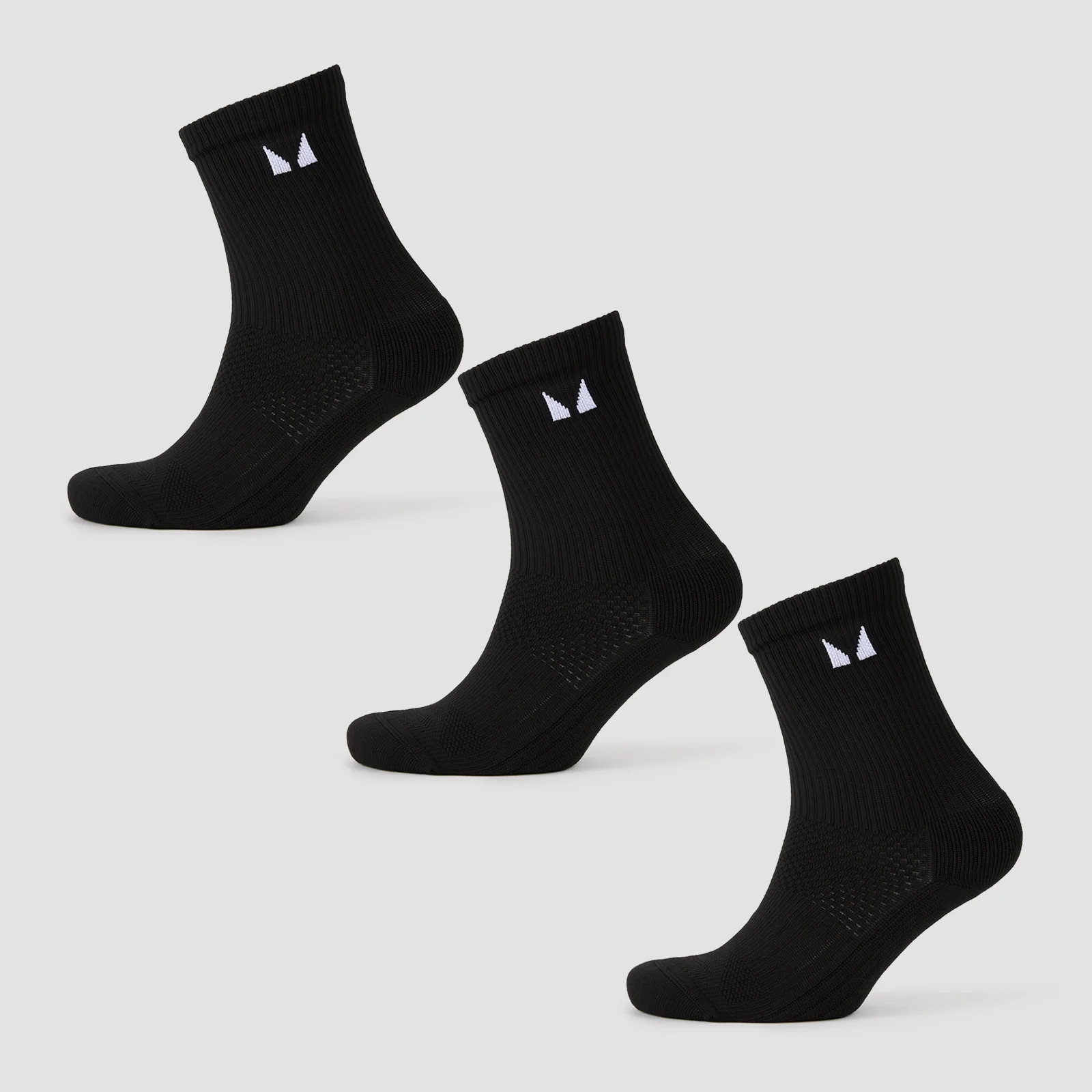 MP Running Socks (3-pack) – Black - UK 2-5 Bild 1