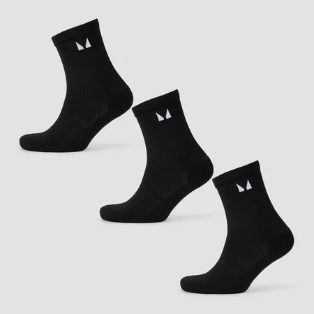 MP Running Socks (3-pack) – Black