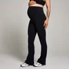 MP Women's Maternity Over the Bump Flared Leggings – Svart