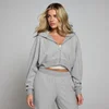 MP Women's Soft Touch Zip Through Hoodie – Grå