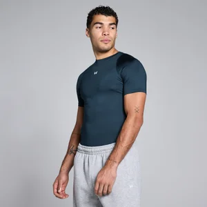 MP Herr Training Kortärmad Baslager - Mörk Safir - Size M