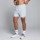 MP Men's 5" 2-i-1 Training Shorts – Ljusblå