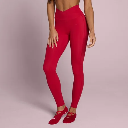 MP Dam Tempo Tights - Rosröd