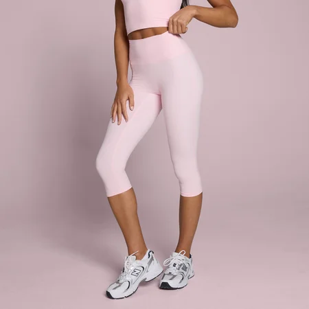 MP Dam Tempo Capri Tights - Blush