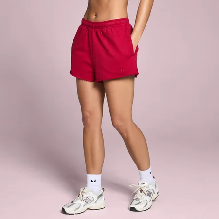 MP Dam Lifestyle Sweatshorts - Rosröd
