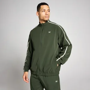 MP Herr Tempo Panel Vävd Jacka - Skogsgrön - Size XS