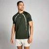 MP Herr Tempo Panel T-Shirt - Skogsgrön