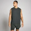 MP Herr Oversized Cotton Modal Linne - Tvättad Svart