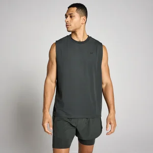 MP Herr Oversized Cotton Modal Linne - Tvättad Svart - Size XS