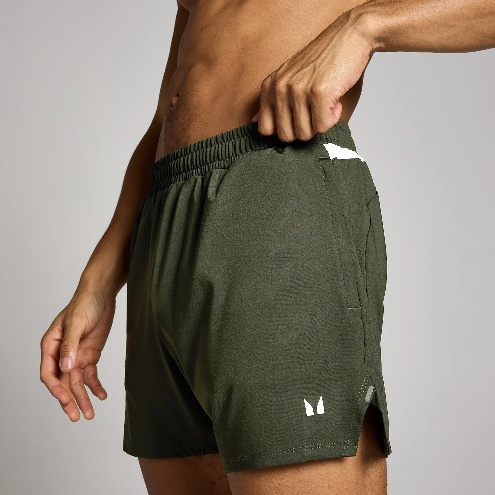 MP Herr Tempo Panel 5" Shorts - Skogsgrön - XS Bild 1