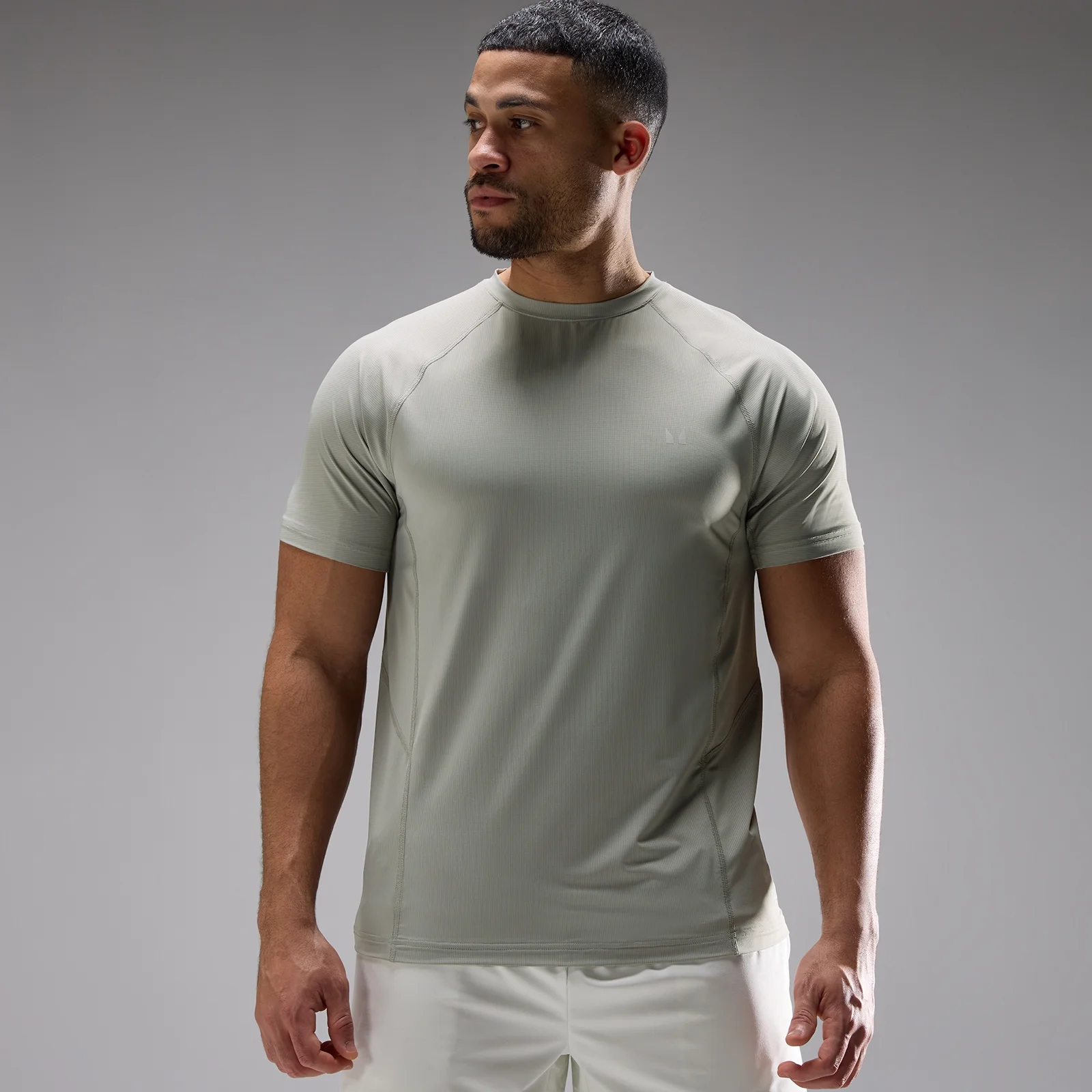 MP Herr Training Ultra Mesh T-Shirt - Fossil - XS Bild 1