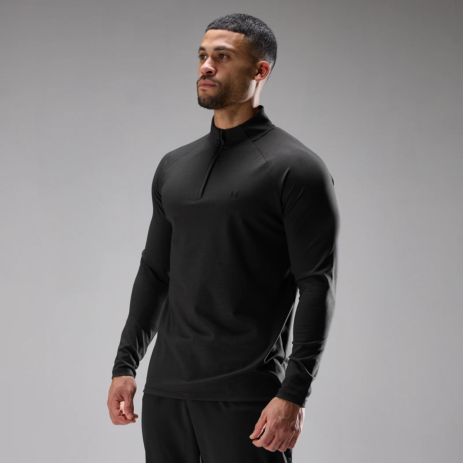 MP Träningströja Ultra Jersey 1/4 Zip för män - Black - XS Bild 1