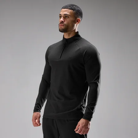 MP Träningströja Ultra Jersey 1/4 Zip för män - Black