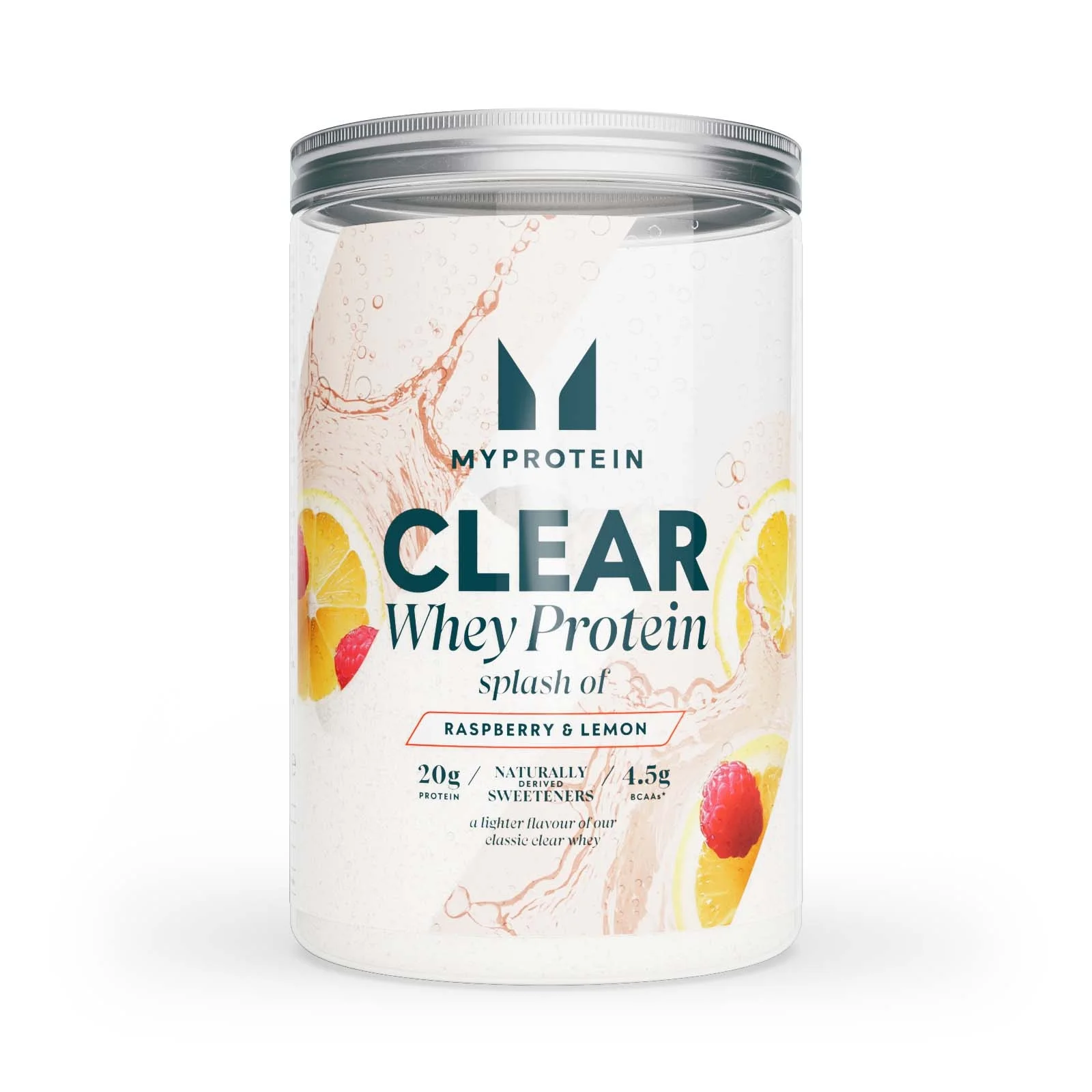 Clear Whey Splash - 390G - 15servings - Splash Of - Raspberry & Lemon Bild 1