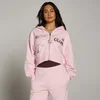 MP Dam Move Club Grafisk Lätt Loopback Zip Through Hoodie - Blush
