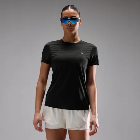 MP Dam Velocity Ultra Mesh T-Shirt - Svart