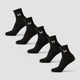 MP Unisex Ankelstrumpor (5-pack) - Svart