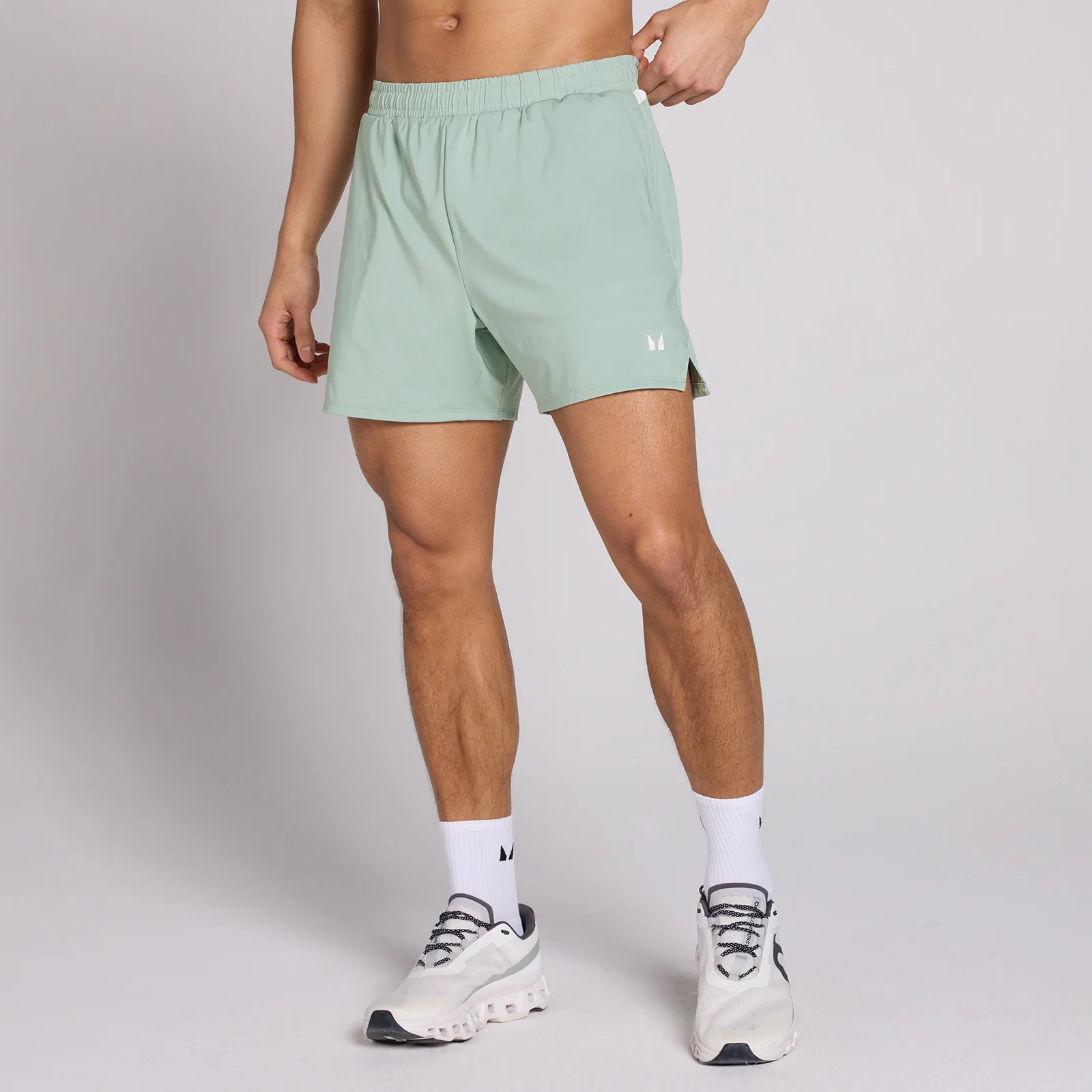 MP Herr Tempo Panel 5" Shorts - Eucalyptus - XXL Bild 1