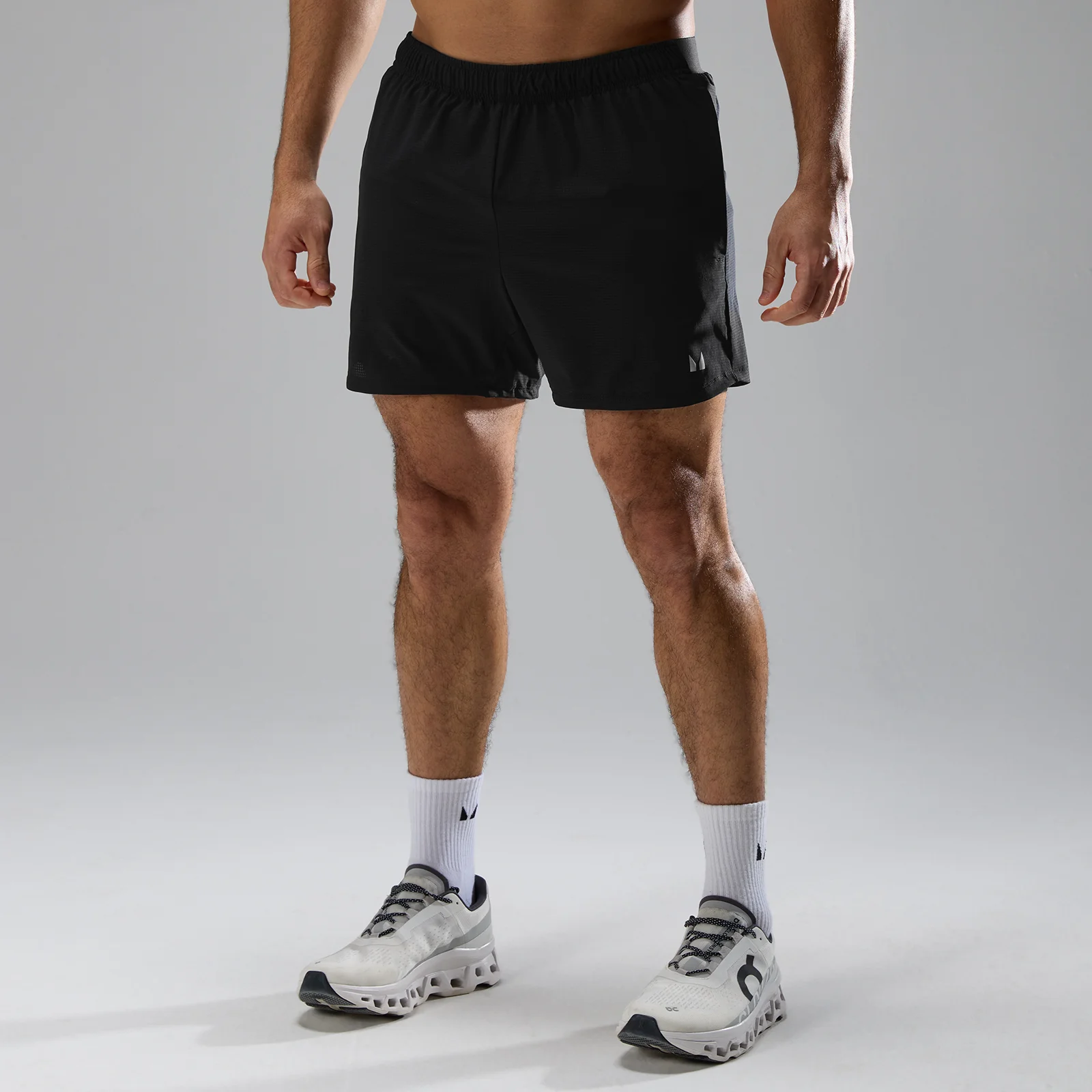 MP Herr Velocity Ultra 5" 2-i-1 Mesh Shorts - Svart - S Bild 1