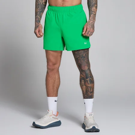 MP Herr Training 5" Vävd Shorts - Zesty Green