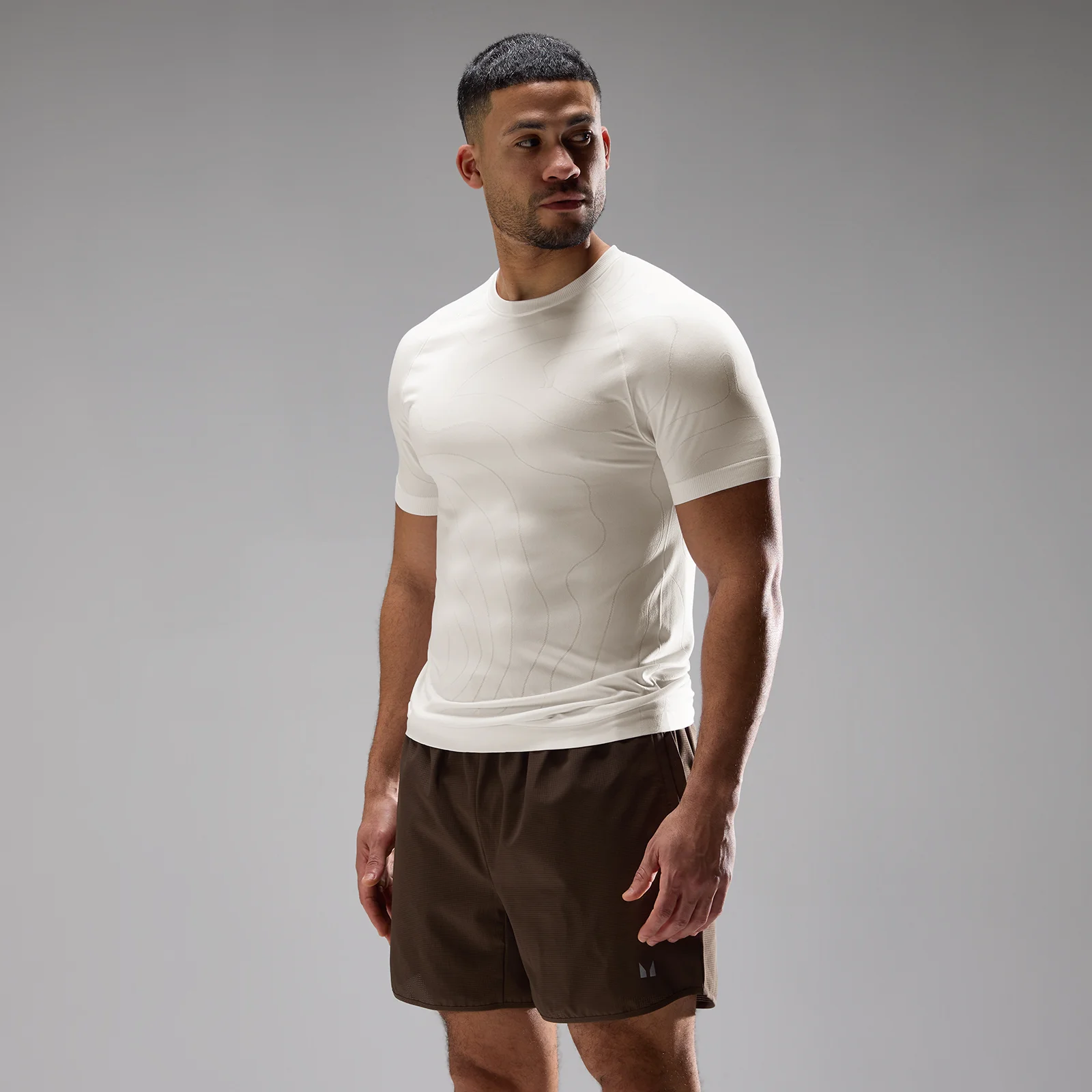 MP Velocity Ultra Seamless t-shirt för män - Off White - XL Bild 1