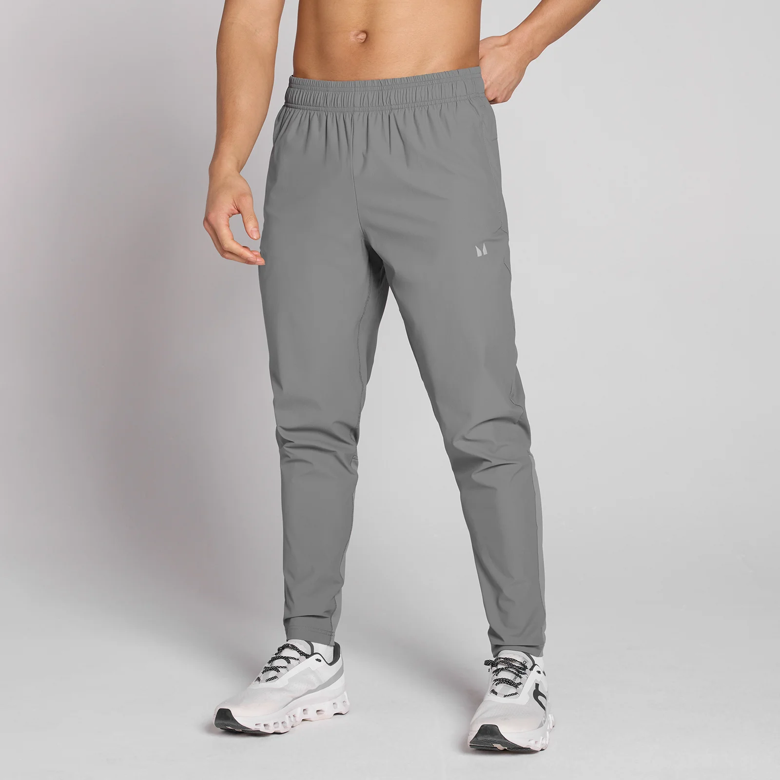 MP Herr Tempo Vävd Joggingbyxa - Steel Grey - XL Bild 1