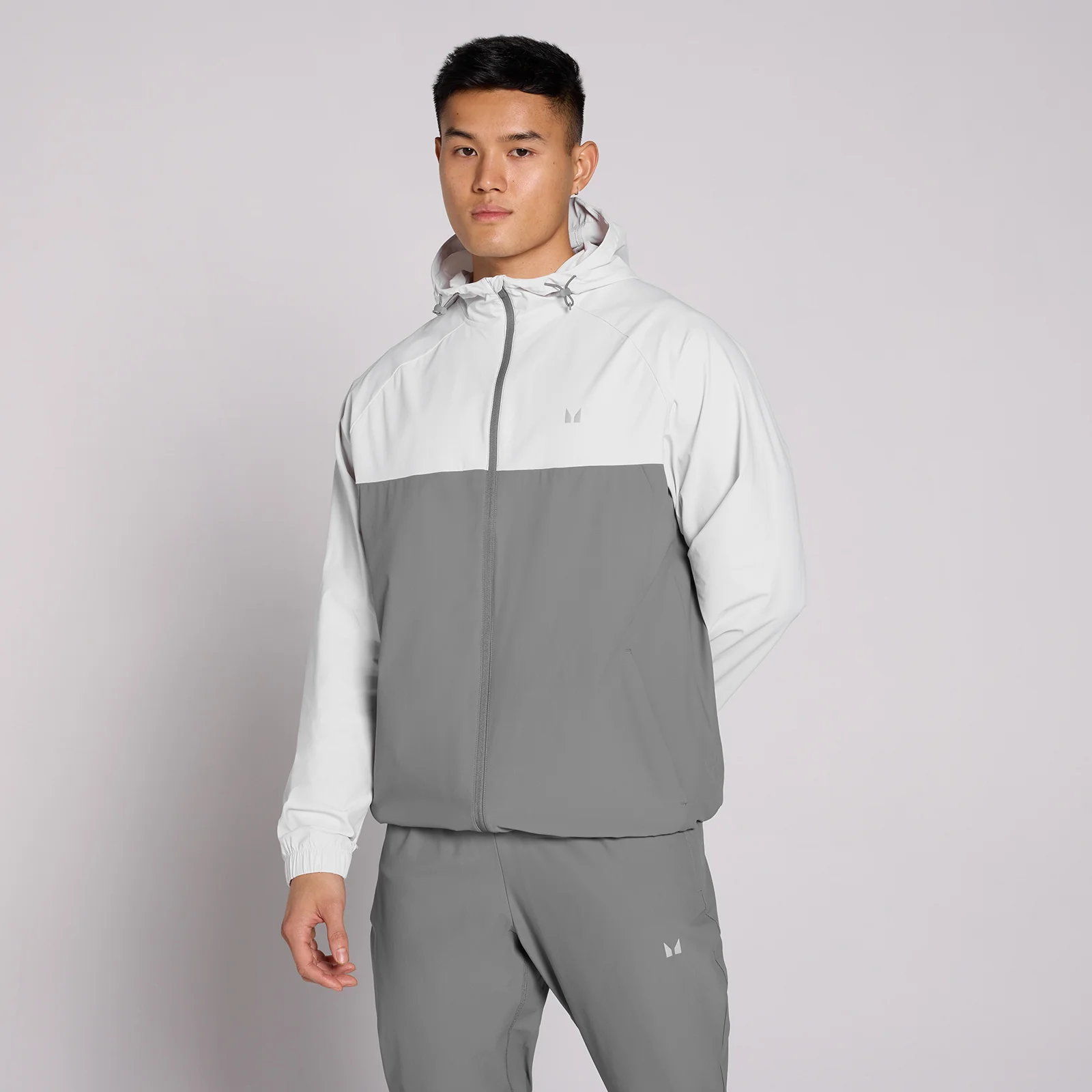 MP Tempo Two Tone Jacket för män - Lilac / Steel Grey - S Bild 1