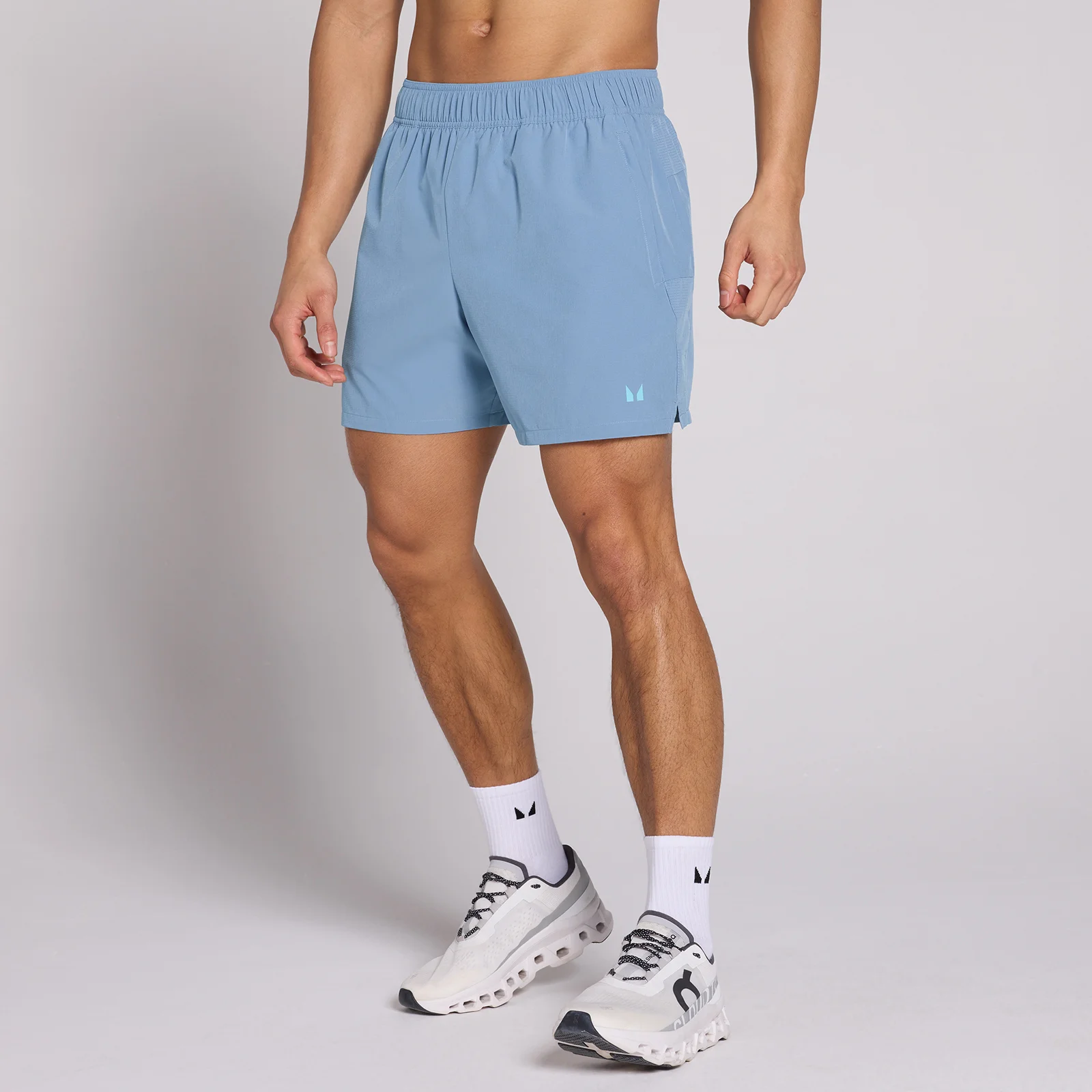 MP Men's Active Training 5" Pocket Short - Fog Blue - L Bild 1