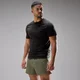 MP Mens Velocity Ultra Seamless T-shirt - Tvättad svart