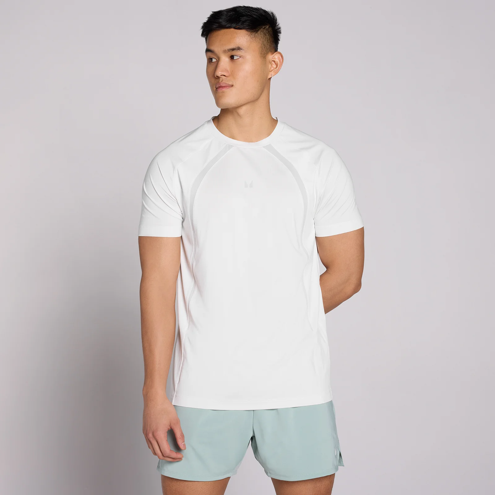 MP Herr Tempo Panel T-Shirt - Molngrå - XS Bild 1