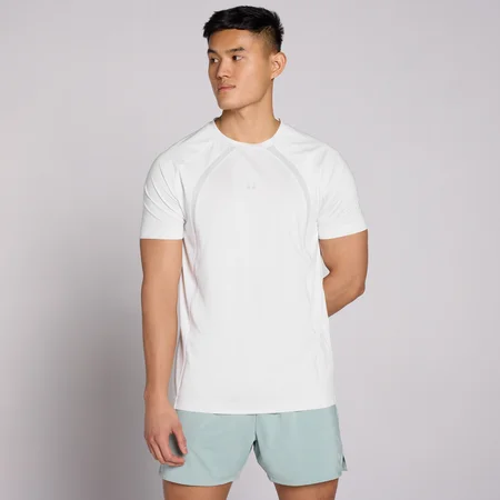 MP Herr Tempo Panel T-Shirt - Molngrå