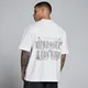 MP Lift Graphic Washed Oversized Cotton T-Shirt för män - Vintagevit