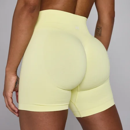 MP Dam Lift Sömlös Shorts - Lemon