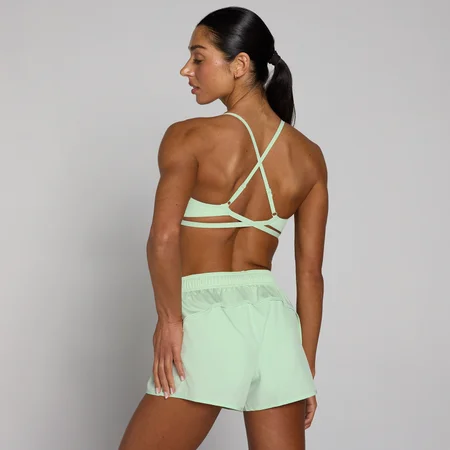 MP Women's Tempo Sport-BH med Justerbara Remmar - Light Lime