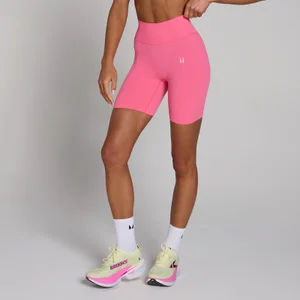 MP Dam Tempo Hybrid Sömlös Shorts - Vibrant Rosa - Size XXL