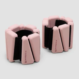 Myprotein Silikon Fotled/Handleds Vikter I Väska (1lbs) - Blush - Colour Blush