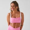 MP Dam X Tatiana Contrast Twist Back Sports Bra - Pretty Pink