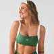MP Dam X Tatiana Contrast Twist Back Sport-BH - Palm Green