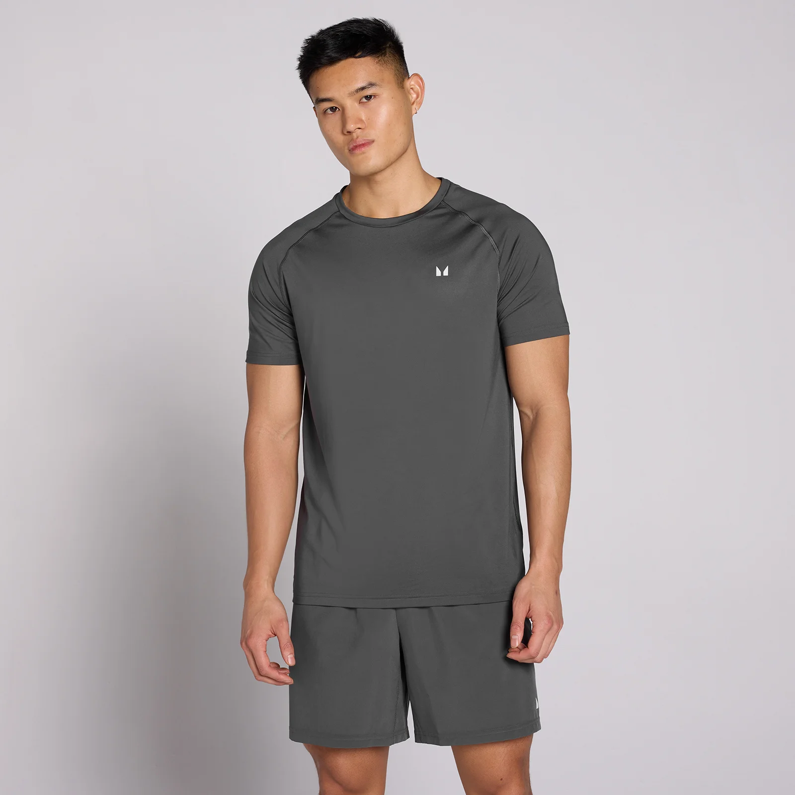 MP Men's Training Short Sleeve T-Shirt - Dark Grey - S Bild 1