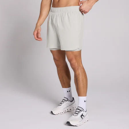 MP Herr 5" 2-i-1 Träningsshorts - Chrome