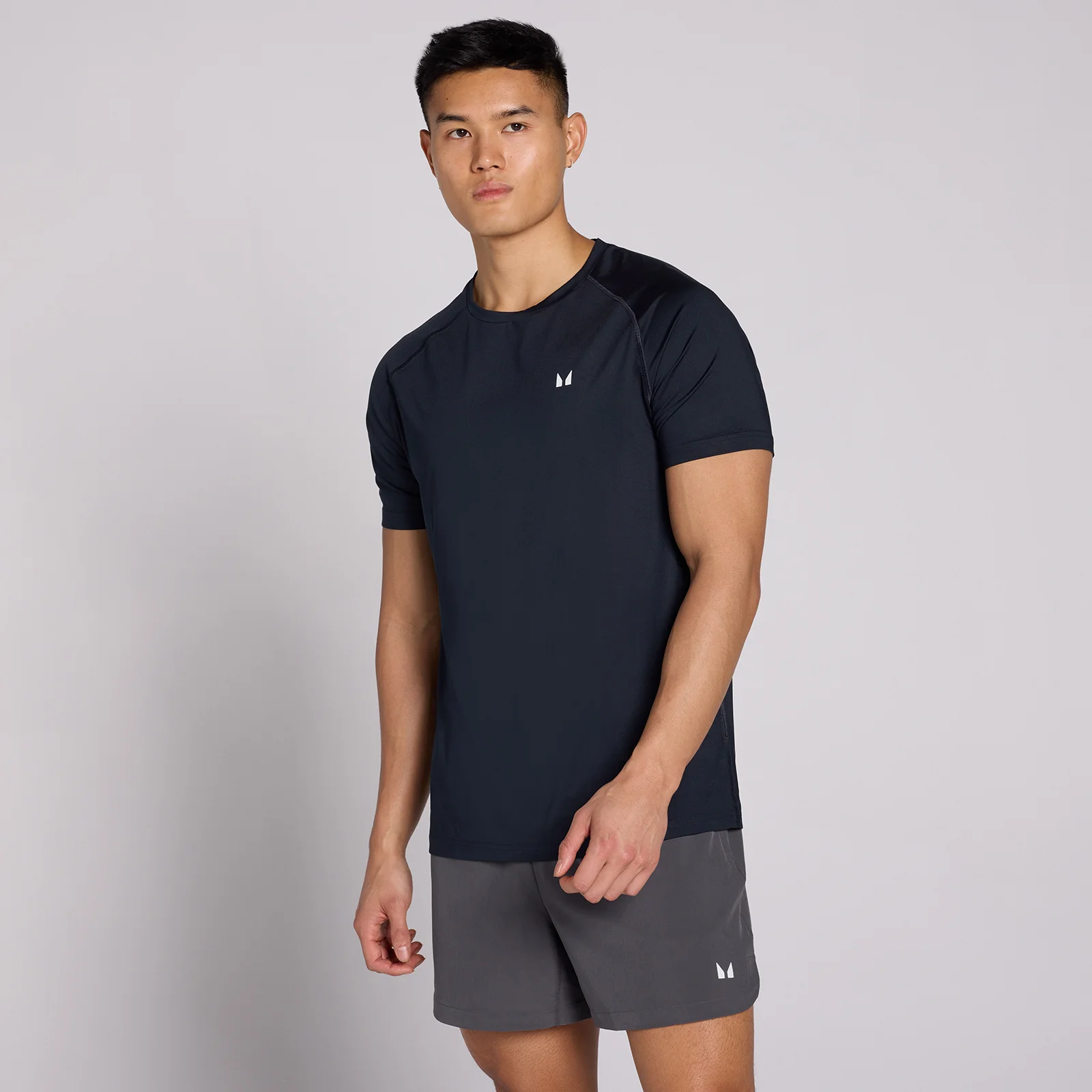 MP Herr Training Kortärmad T-Shirt - Mörkblå - L Bild 1